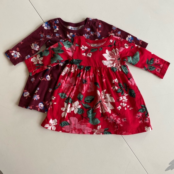 Two floral dresses - Picture 1 of 3